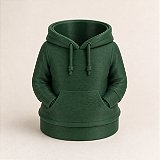 Porta-Canetas Moletom Feminino Criandê Verde