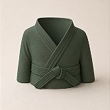 Porta-Canetas Kimono de Karatê Faixa Preta Criandê Verde