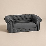 Suporte de Celular Sofá Chesterfield Criandê Cinza