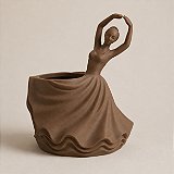 Porta-Canetas Bailarina Clássica Criandê Wood