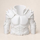 Porta-Canetas Guerreiro de Aço Criandê Branco