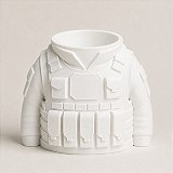 Porta-Canetas Colete Tático Militar Criandê Branco