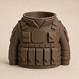 Porta-Canetas Colete Tático Militar Criandê Wood