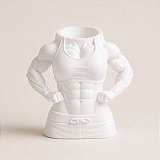 Porta-Canetas Corpo Fitness Feminino Criandê Branco