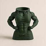 Porta-Canetas Corpo Fitness Feminino Criandê Verde