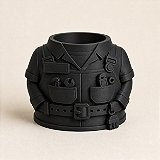 Porta-Canetas Uniforme de Encanador Criandê Preto