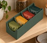 Porta Sachês de Chá Modular Criandê Verde