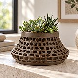 Vaso Karen Voronoi Baixo Criandê Wood