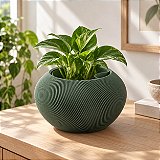 Vaso Grimalda com Inserto Criandê Verde