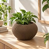 Vaso Grimalda com Inserto Criandê Wood