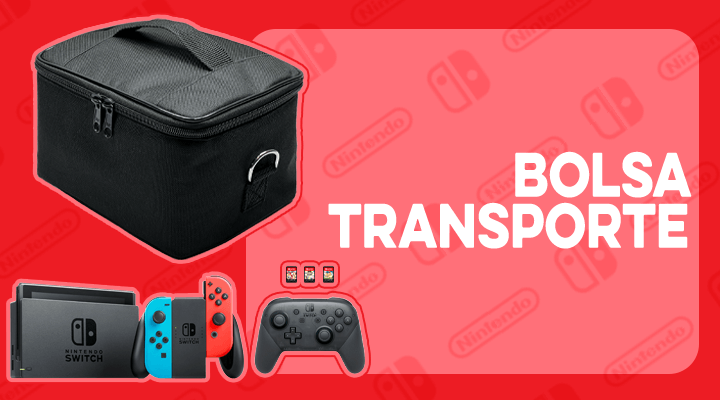 NINTENDO SWITCH BOLSA TRANSPORTE