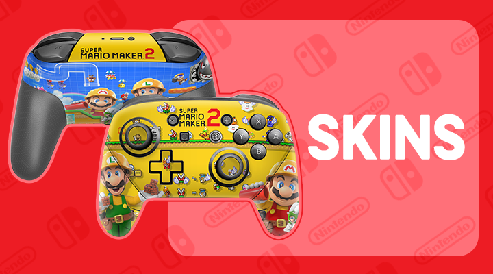 SWITCH PRO CONTROLE SKINS