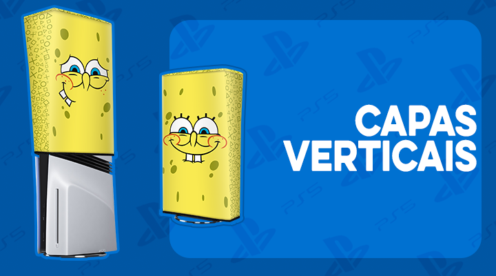 Capa PS5 Pro Vertical