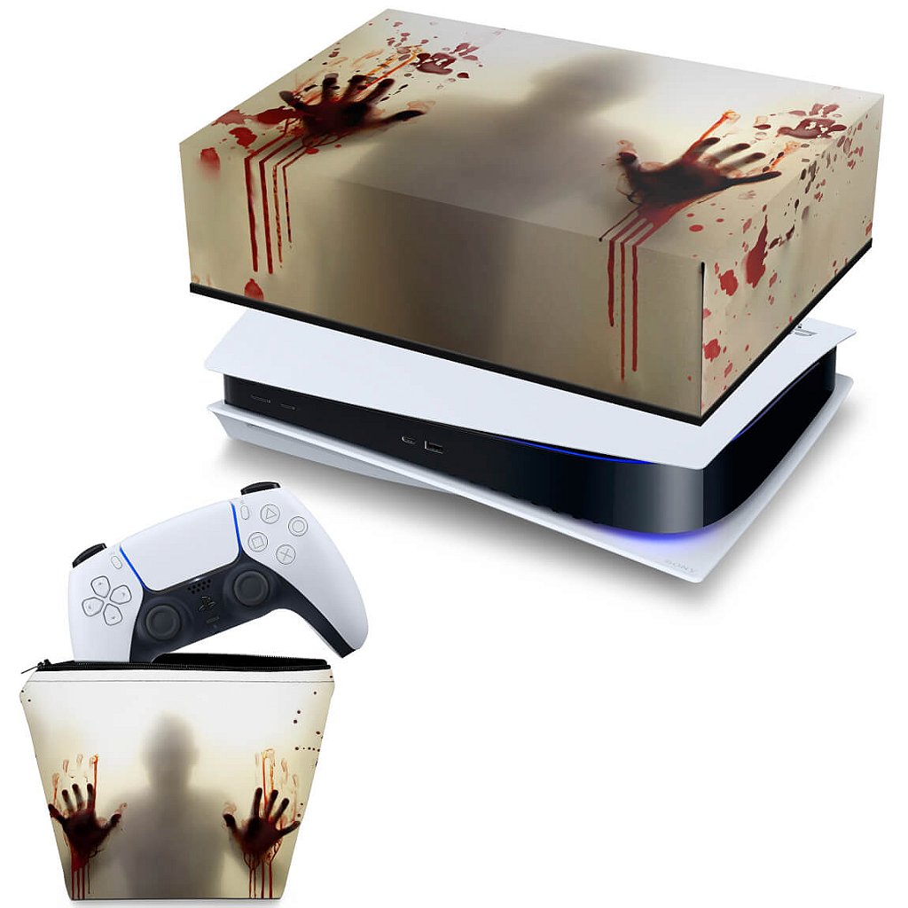 Capa Case e Skin Adesivo PS5 Controle - Fear The Walking Dead com o Melhor  Preço é no Zoom