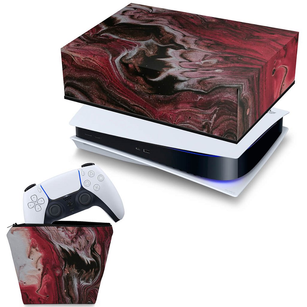 Capa Case e Skin Adesivo PS5 Controle - Fear The Walking Dead com o Melhor  Preço é no Zoom