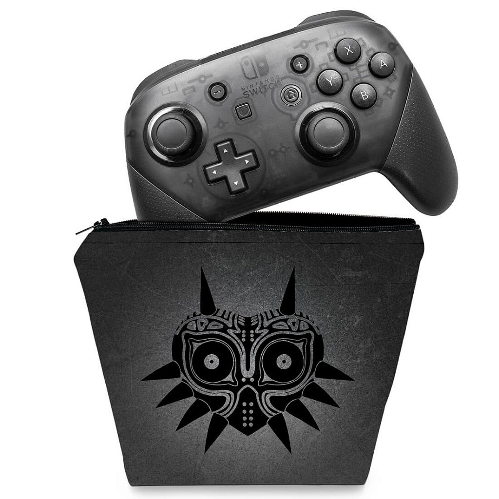 Case Compatível Nintendo Switch Bolsa Estojo - Zelda Ocarina Of