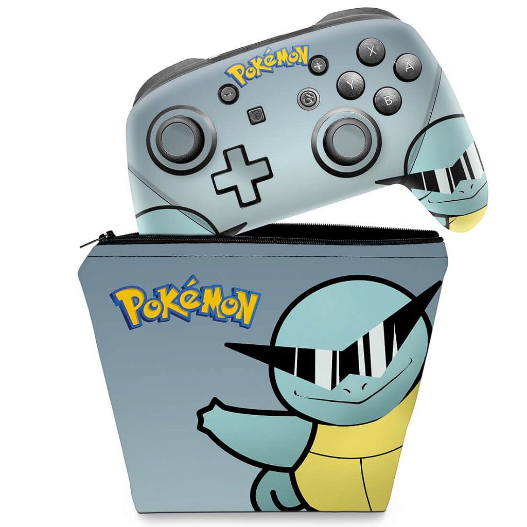 KIT Xbox One X Skin e Capa Anti Poeira - Pokemon Pikachu - Pop Arte Skins