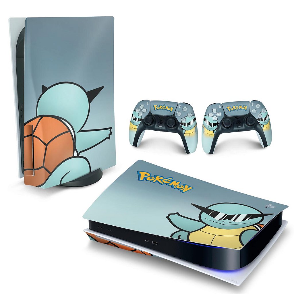 Xbox Series S Skin - Pokemon Squirtle - Pop Arte Skins Atacado