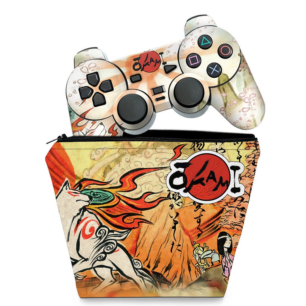 Capa Case e Skin Adesivo Compatível PS2 Controle - GTA San Andreas