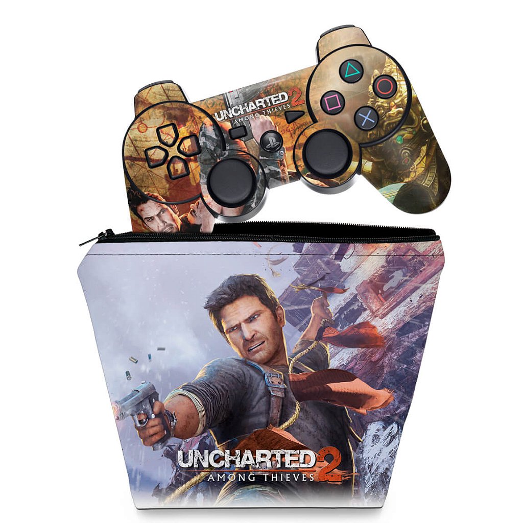 Jogo Uncharted 3 - Ps3 - Mídia Física - Capa Raríssima