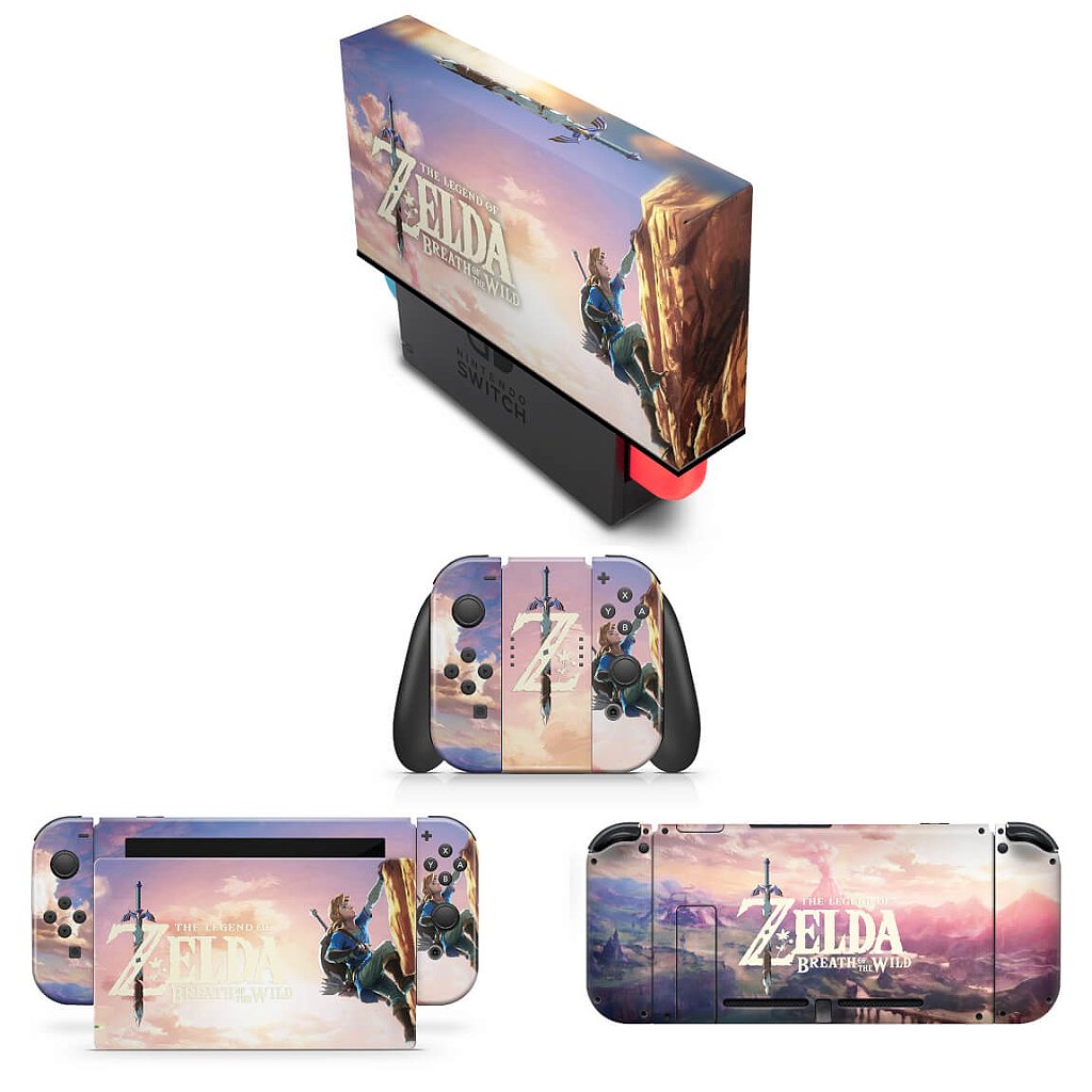 Nintendo Switch Capa Anti Poeira - Zelda Ocarina Of Time - Pop Arte Skins