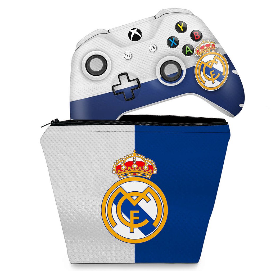 Capa Xbox One Controle Case - Real Madrid - Pop Arte Skins