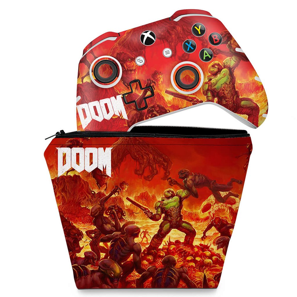 KIT Capa Case e Skin Xbox Series S X Controle - Street Fighter V - Pop Arte  Skins