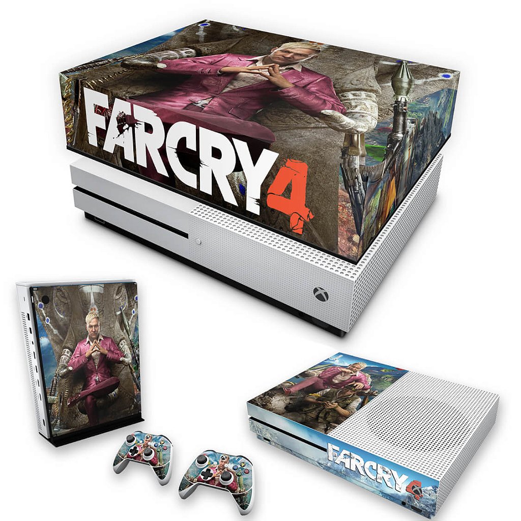 KIT Xbox Series S Skin e Capa Anti Poeira - Far Cry 6 - Pop Arte Skins  Atacado