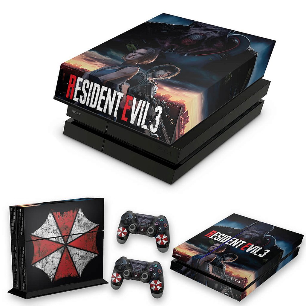 Capa Xbox One S Slim Anti Poeira - Resident Evil 2 Remake