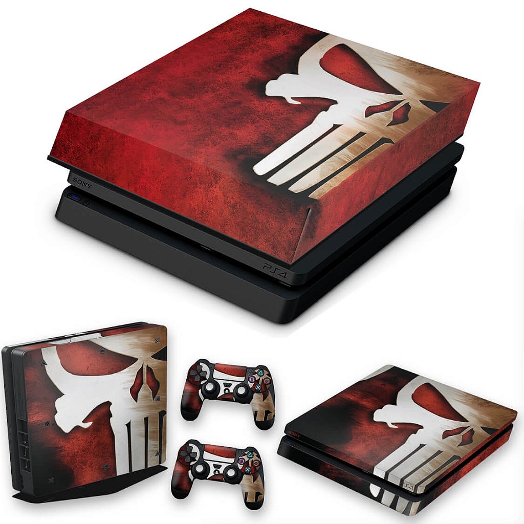 Skin Adesivo Playstation 4 PS4 Slim Red Dead Redemption 2