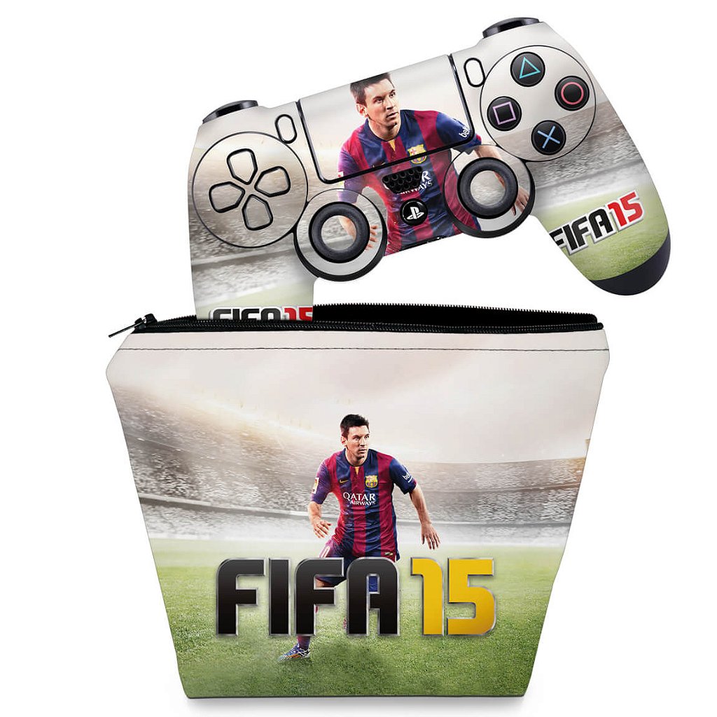 KIT Capa Case e Skin PS4 Controle - Mafia 3 - Pop Arte Skins