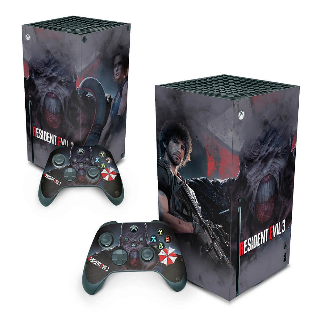 Xbox One Fat Skin - Resident Evil 2 Remake - Pop Arte Skins Atacado