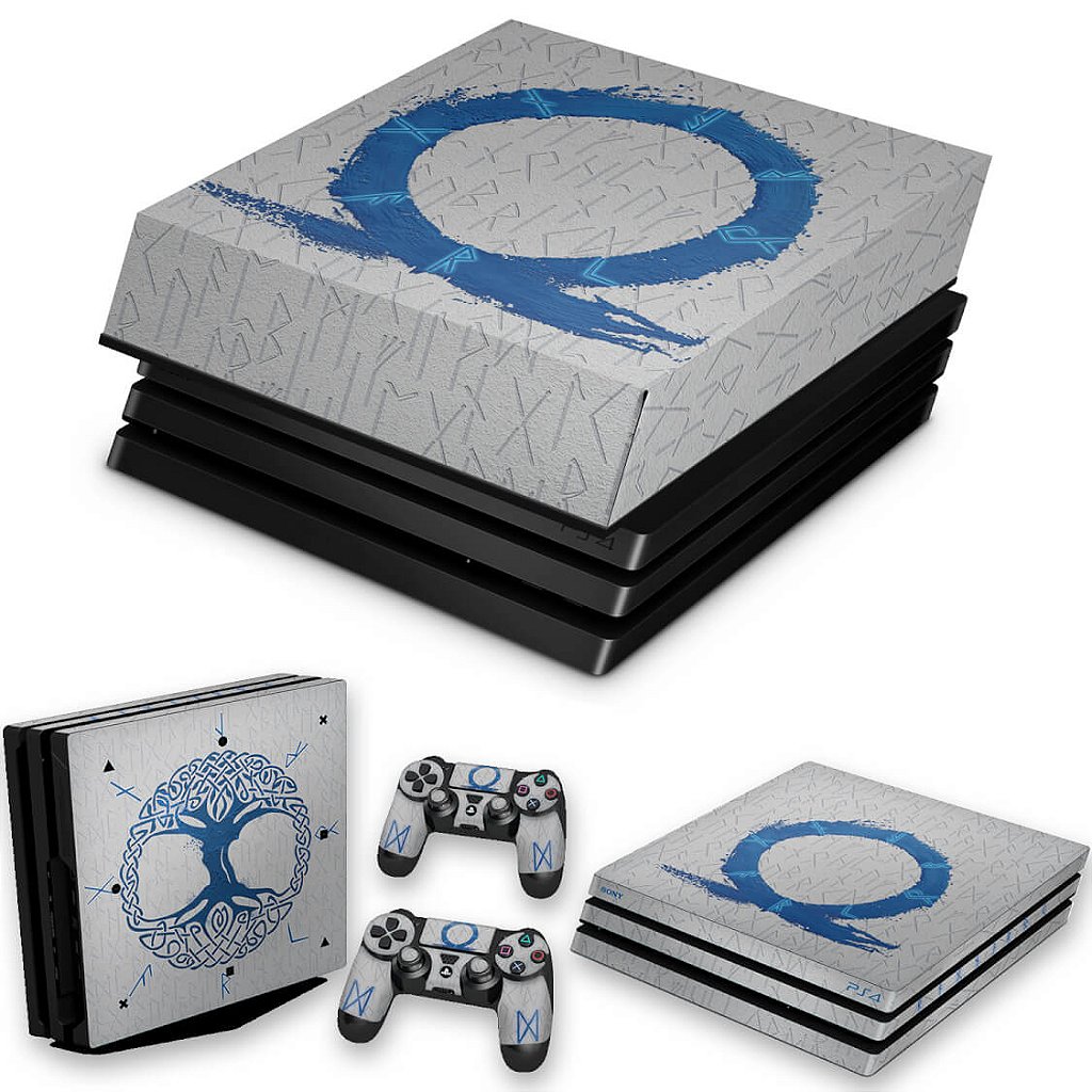 Skin PS4 Controle Adesivo - God of War Ragnarok B em Promoção na