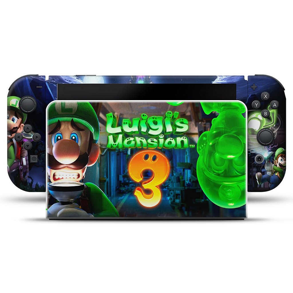 Jogo Luigi's Mansion 3 Nintendo Switch Mídia Física Original