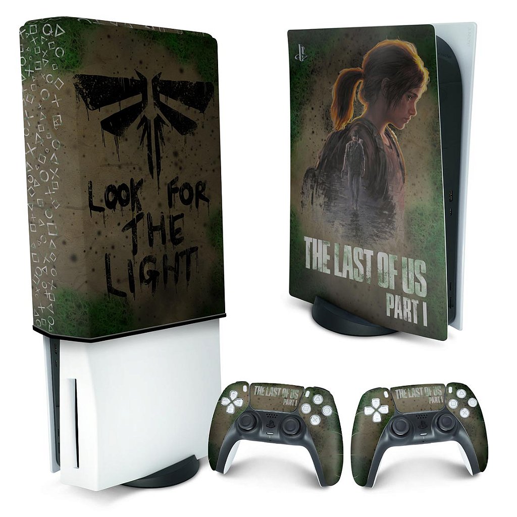 Capa Anti Poeira e Skin Compatível PS4 Slim - The Last of Us Part 1 I - Pop  Arte Skins - Capa para PS4 - Magazine Luiza