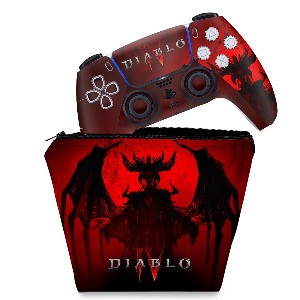 Capa Anti Poeira e Skin Compatível PS4 Pro - Diablo IV 4 - Pop Arte Skins -  Capa para PS4 - Magazine Luiza