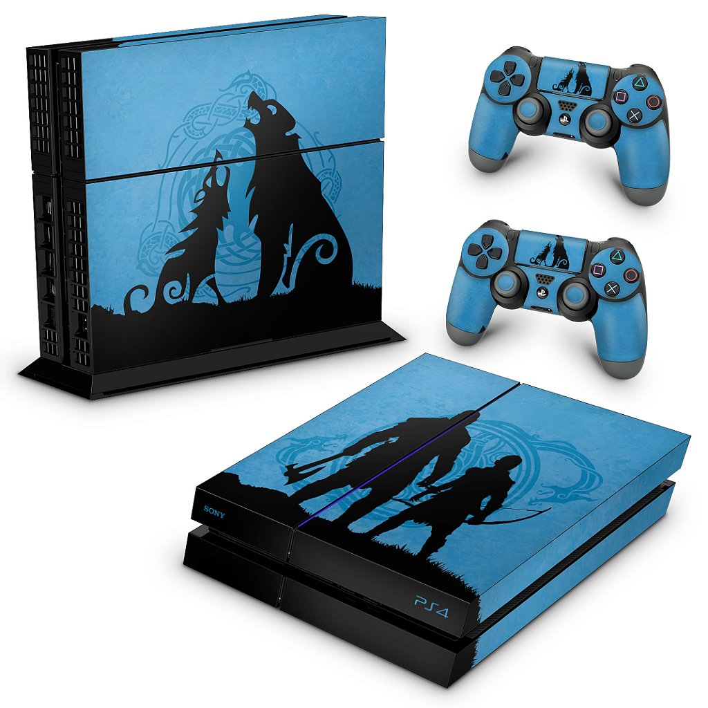 PS4 Slim Skin - God of War Ragnarok Edition - Pop Arte Skins