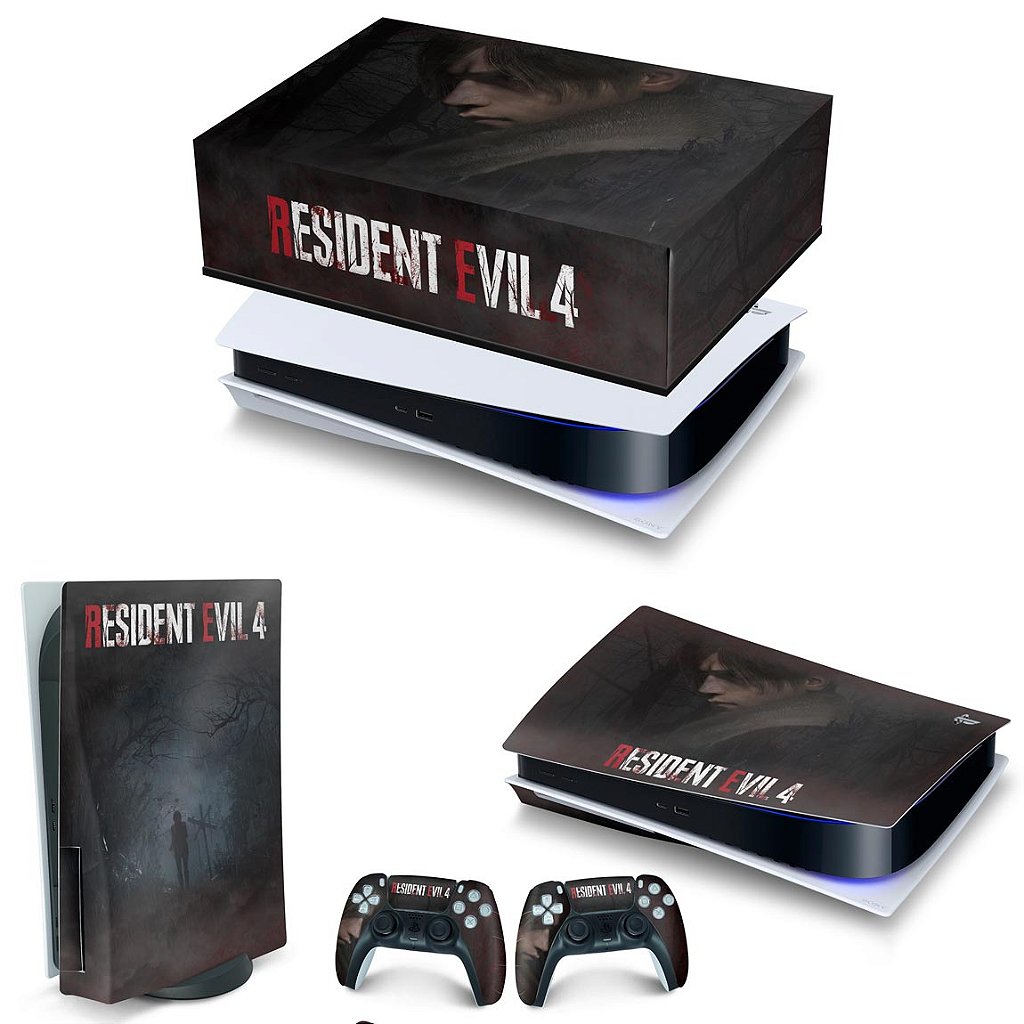 Capa Anti Poeira e Skin Compatível Xbox One X - Resident Evil 4 Remake -  Pop Arte Skins - Capa para Xbox One - Magazine Luiza