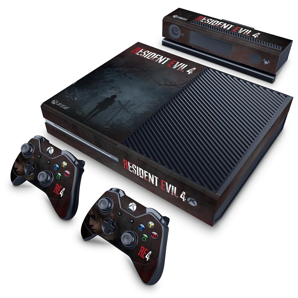 Capa Anti Poeira e Skin Compatível Xbox One X - Resident Evil 4 Remake -  Pop Arte Skins - Capa para Xbox One - Magazine Luiza