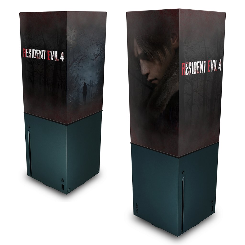 Skin xbox Series X Adesiva Resident Evil 4 Remake em Promoção na Americanas