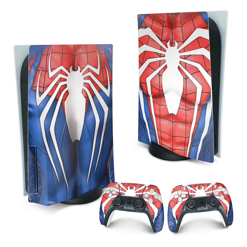 PS3 Fat Skin - Spider Man - Homem Aranha - Pop Arte Skins