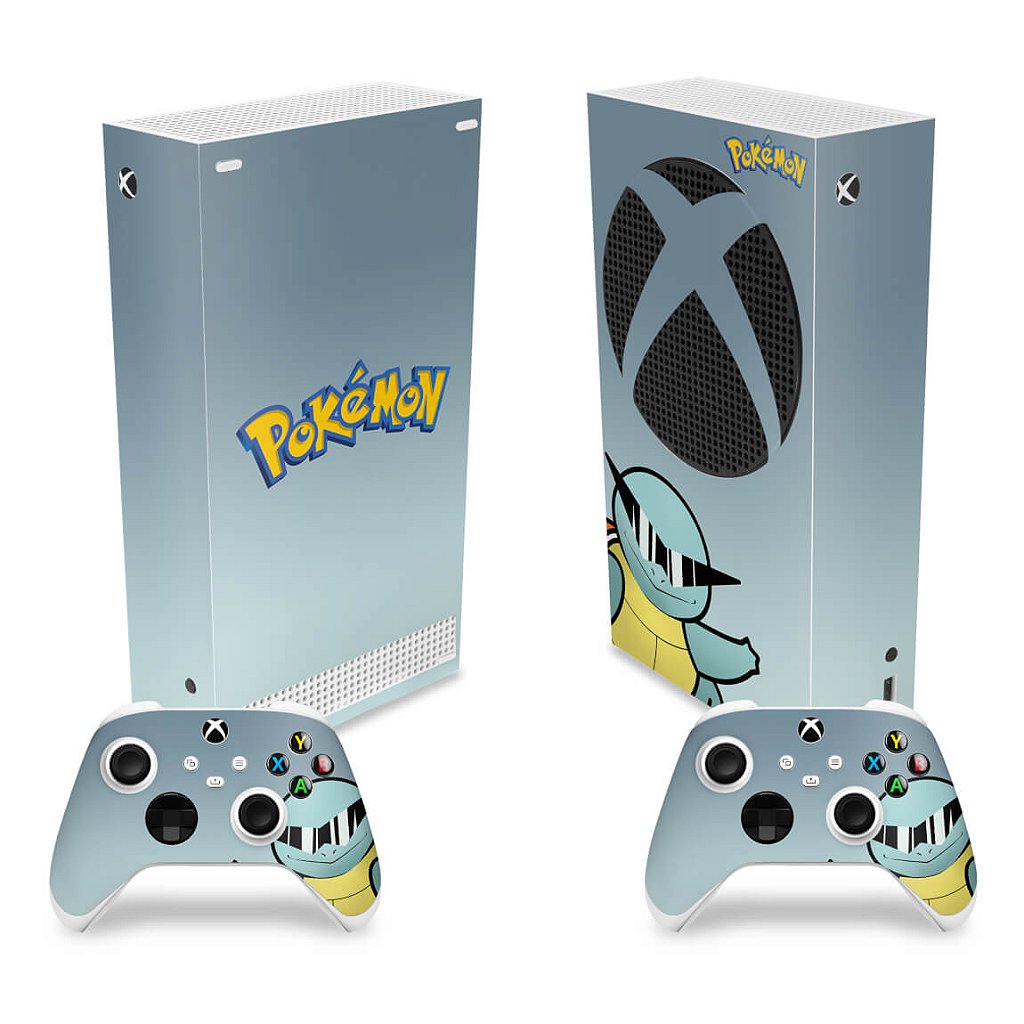 KIT Capa Case e Skin Xbox One Slim X Controle - Pokemon Pokebola - Pop Arte  Skins