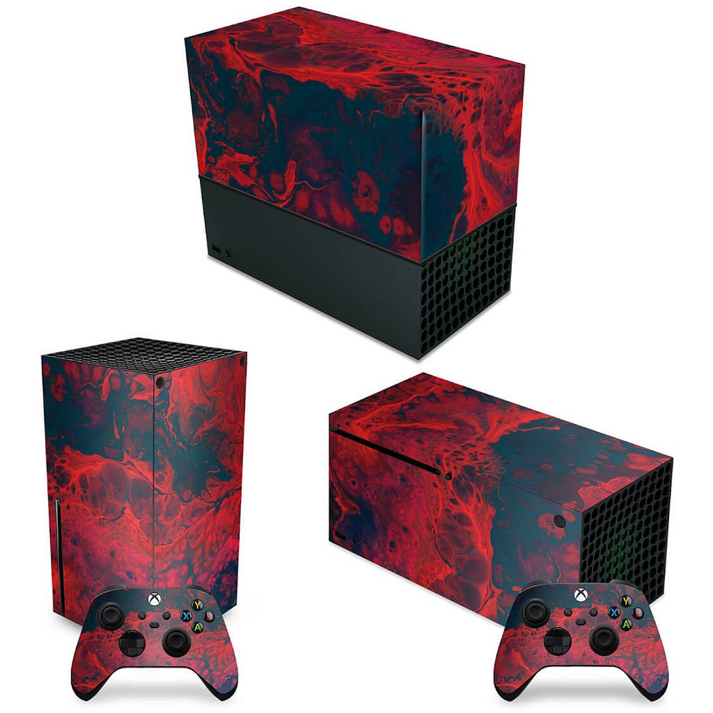 Skin para Xbox Series S, capa protetora de vinil para todo o corpo