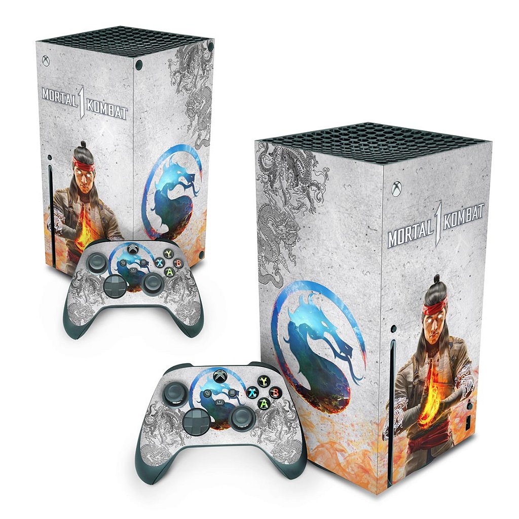 Skin Xbox One Slim X Controle - Mortal Kombat 11 - Pop Arte Skins