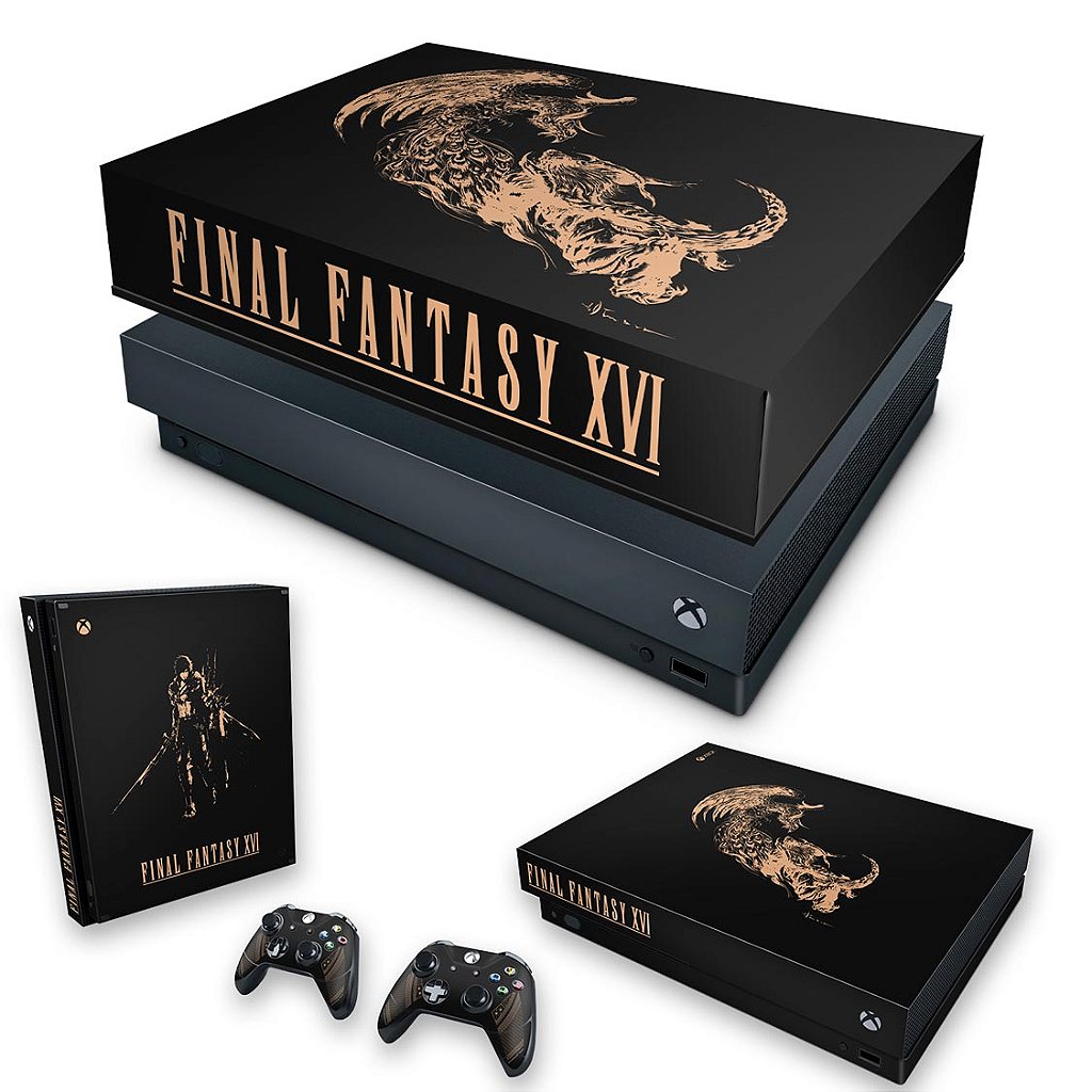 KIT Xbox One Fat Skin e Capa Anti Poeira - Final Fantasy 7 Remake - Pop  Arte Skins