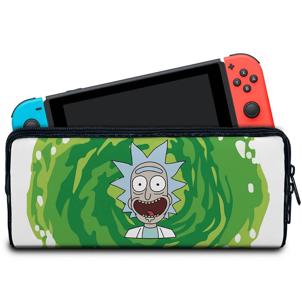 Rick and morty nintendo switch clearance case