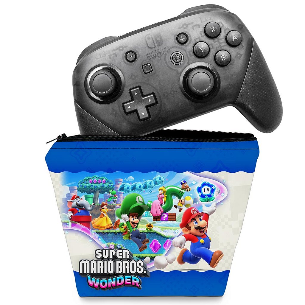 Capa PS5 Controle Case - Super Mario no Shoptime