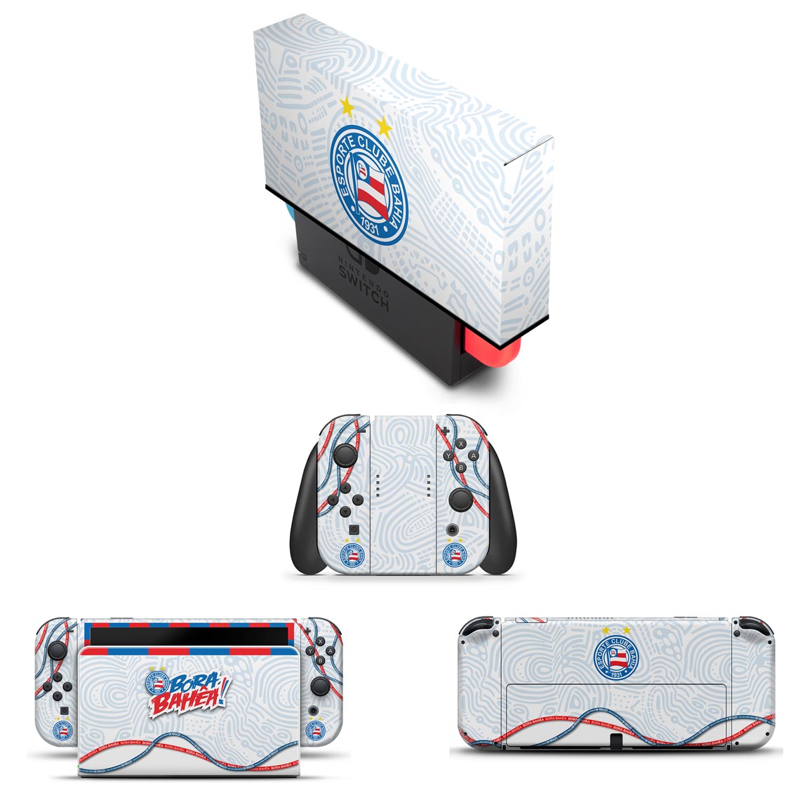 KIT Nintendo Switch Oled Skin e Capa Anti Poeira - Animal KIT Nintendo Switch Oled Skin e Capa Anti Poeira - Animal
