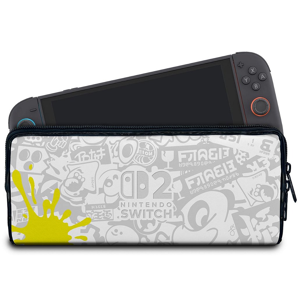 Case Nintendo Switch Bolsa Estojo - Splatoon 3 Special - Pop