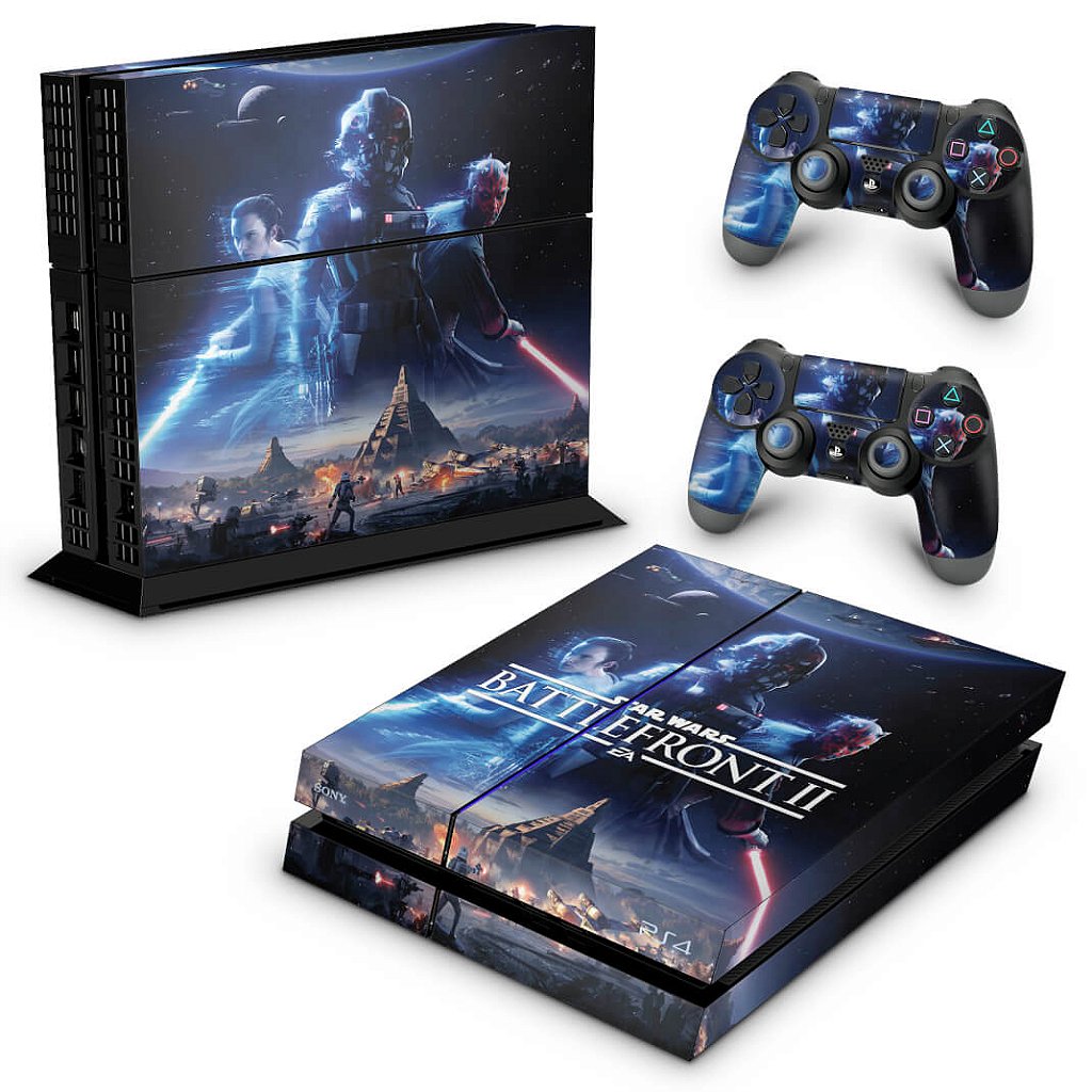 PS4 Slim Skin Star Wars Battlefront 2 Pop Arte Skins